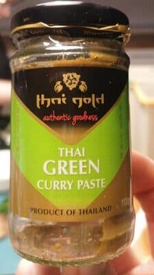 Thai green curry paste