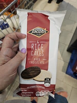 Rice Cakes Dark Chocolate