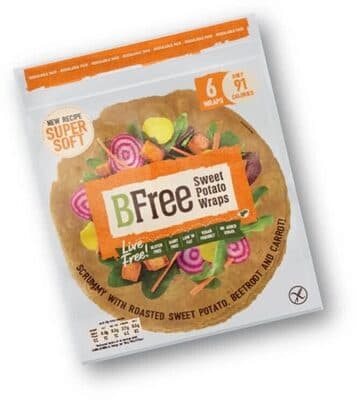 Bfree Sweet Potato Wraps