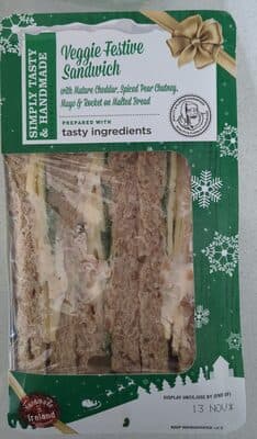 Veggie Festive Sandwich