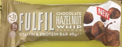 Chocolate Hazelnut Whip Flavour Vitamin & Protein Bar