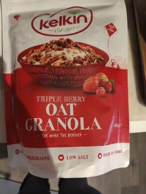 Triple Berry Oat Granola