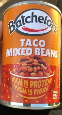 Taco mixed beans