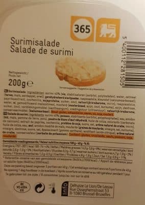 Salade de surimi