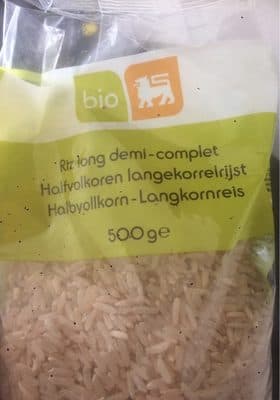 Riz long demi-complet