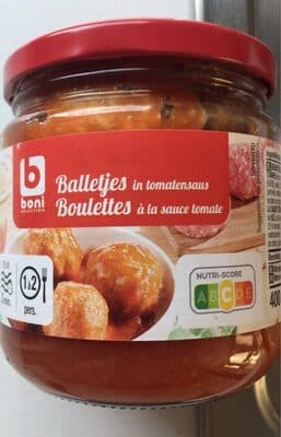 Boulettes la sauce tomate