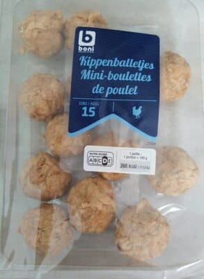Mini Boulettes De Poulet