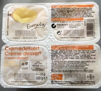 Crème Dessert
