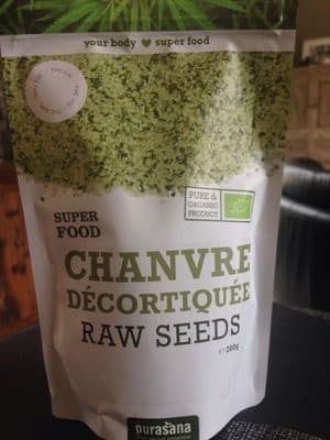 Super Food Hulled Hemp Raw Seeds
