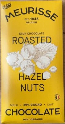 Milk Chocolate roasted hazelnuts
