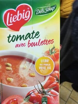 tomate avec boulettes