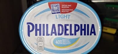 Light Philadelphia, spcialit de fromage frais
