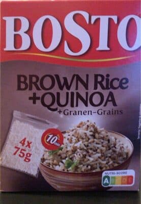 Brown rice quinoa