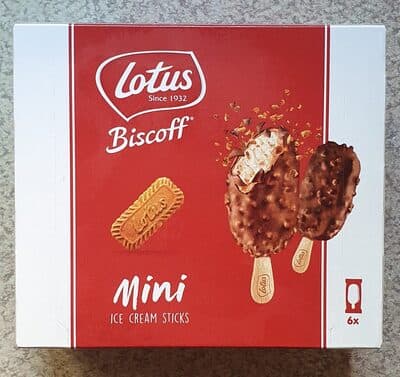 Biscoff Mini Ice Cream Sticks