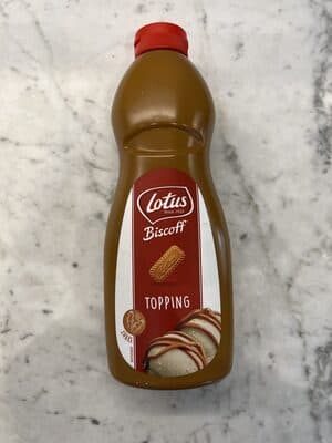 Lotus Biscoff Topping