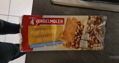 Vondelmolen, Peperkoek Met Honing En Parelsuiker
