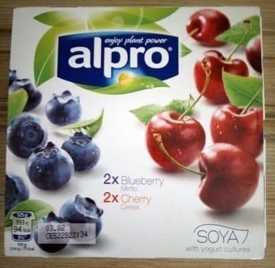 Alpro Blueberry Cherry