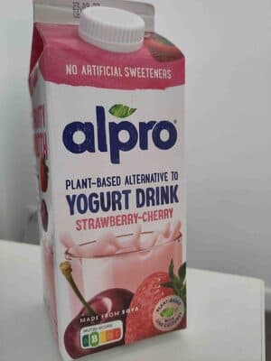 Yogurt Drink Strawberry Cherry