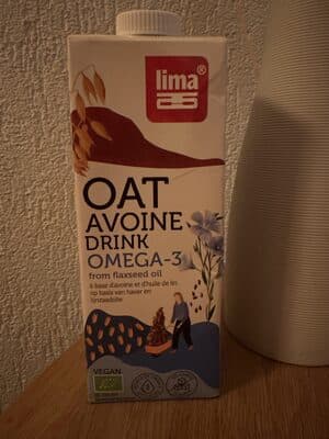 Oat avoine drink omega-3