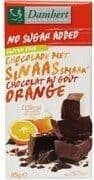 Damhert Chocoladetablet Orange Glutenvrij Suikervrij