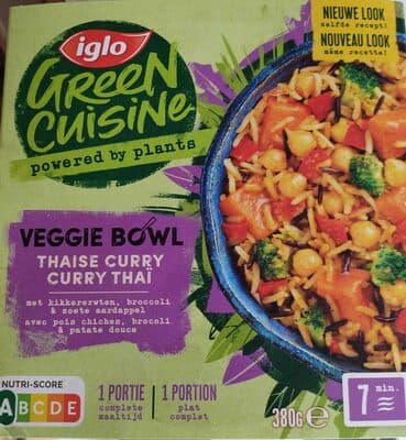 Veggie Bowl Thaise Curry
