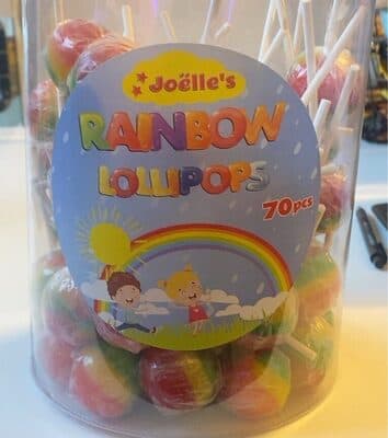 Rainbow Lollipops