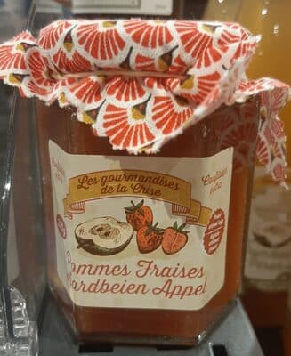 Pommes Fraises Aardbeien Appel