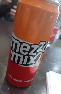 Mezzo Mix, Soft Drink, Cola And Orange