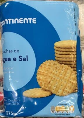Bolachas de gua e sal