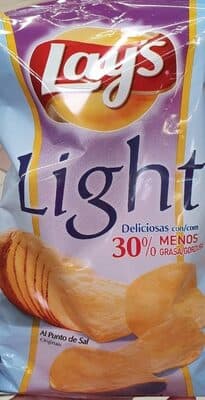 Patatas Lays light