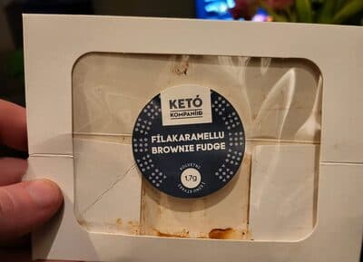 flakaramellu brownie fudge
