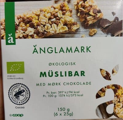 kologisk Mslibar med mrk chokolade