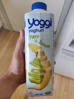 Yoghurt pre og banan