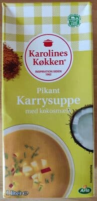 Pikant Karrysuppe med Kokusmlk