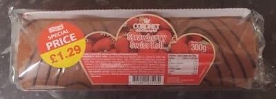 Strawberry Swiss Roll