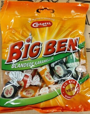 Big Ben Blandede Karameller