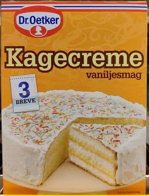 Kagecreme Vaniljesmag