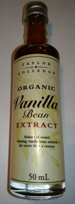 Organic Vanilla Bean Extract