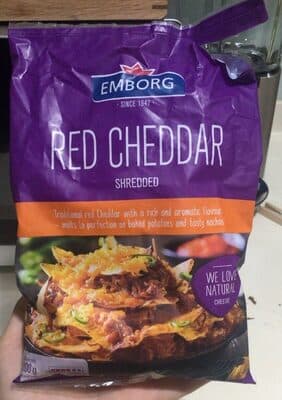 Shredded Red Cheddar