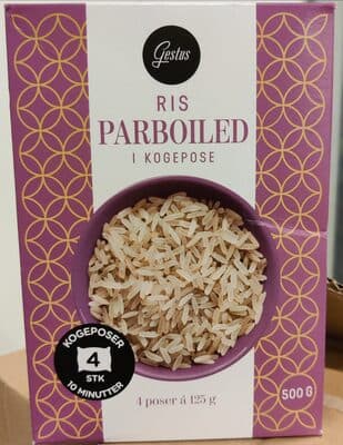 Ris Parboiled i Kogeposer