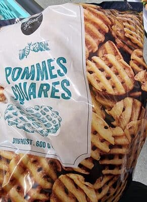 pommes squares