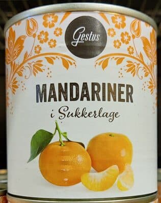 Mandariner i Sukkerlage