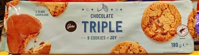 Triple Chocolate Cookies