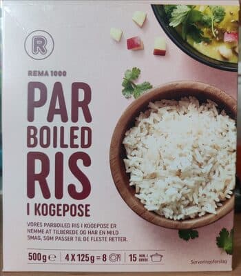 Parboiled Ris i Kogepose