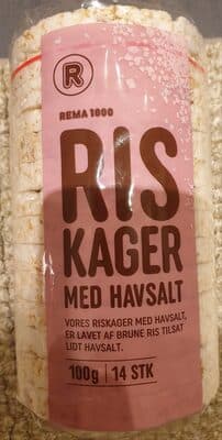 Riskager med havsalt