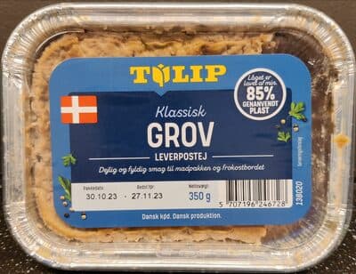 Klassisk Grov Leverpostej