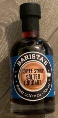 Coffee Syrup Salted Caramel