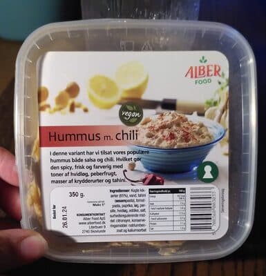 Hummus with chili