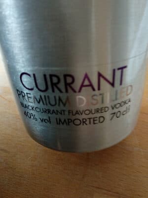 Vodka Currant Premium Distilled