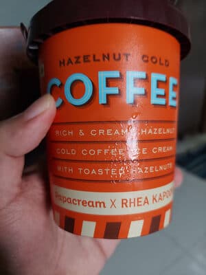 Papacream X Rhea Kapoor Hazelnut Cold Coffee